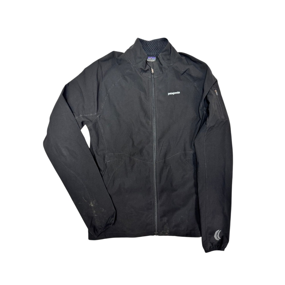 Patagonia Women's Traverse Black Full Zip Activewear Jacket Size M
